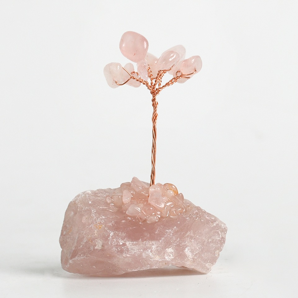 Get Rich,Healing Crystal,Lucky Crystal,Confidence,Natural crystal stone base crystal tree ornaments